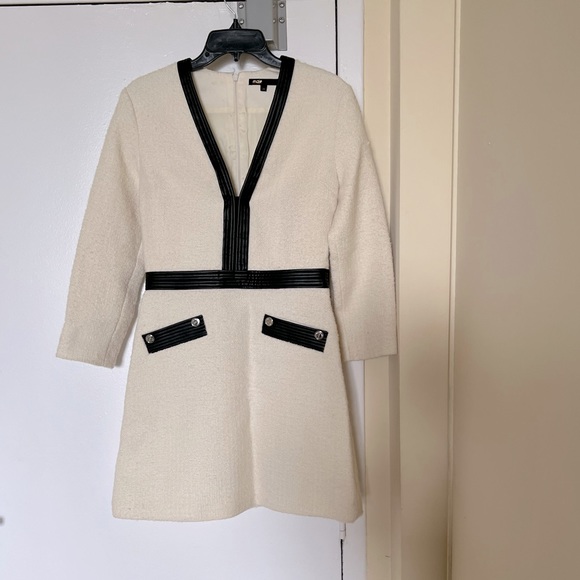 Maje Dresses & Skirts - Authentic Maje tweed dress in size small
